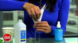 CNET How To  Make your own screencleaning spray [upl. by Jorry]