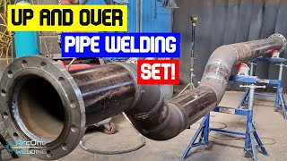 My Most Satisfying pipe yet MIGMAG PIPE SPOOL FABRICATION [upl. by Aihsirt]