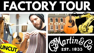 Martin Guitar FULL FACTORY TOUR [upl. by Yllib]