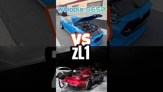 ZL1 vs Whipple S650  mustang gets the go  ford chevy boosted rollracing race s650 zl1 roll [upl. by Haidedej]