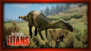 Campto en busca de acción  Camptosaurus Gameplay  Path of titans [upl. by Willin789]