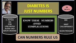 diabetes complications DIABETES IS MERE NUMBERS  AS LONG AS YOU CONTROL [upl. by Tesil1]