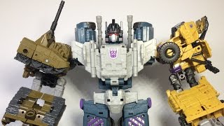 REVIEW MEGA Transformers Combiner Wars Bruticus  RESEÑA ESPAÑOL [upl. by Voltmer]