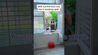 They Climbed Out The Window🤣🤣 funny shorts [upl. by Leibman]