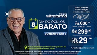 Óticas Ultrafarma  Dia do Óculos Barato [upl. by Norm]