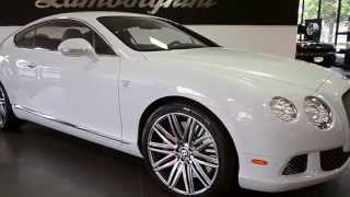 2013 Bentley Continental GT Speed Ice White LC251 [upl. by Ahsuoj]