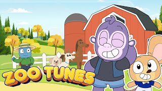 Old MacDonald  Kids Fun Songs  Zoo Tunes [upl. by Airamalegna]