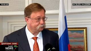 Russian Ambassador to South Africa Ilya Rogachev says they are feeling the pinch [upl. by Joe]