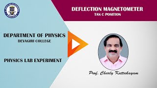 14DEFLECTION MAGNETOMETER TAN C POSITION ProfCharly Kattakayam [upl. by Ellennahc]