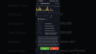 New Coin Crypto Homer SIMPSON has been listed On BitMart amp MEXC crypto [upl. by Heddie]