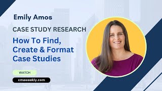 65 Emily Amos 2024 Case Study Research [upl. by Oicelem]