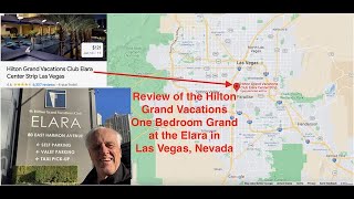 Review of the Elara One Bedroom Grand by Hilton Grand Vacations in Las Vegas Nevada [upl. by Jelsma]