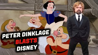 Peter Dinklage Takes Jobs From People  Blasts Disney For Dwarfs In Snow White [upl. by Mulcahy567]