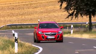 Opel Insignia OPC Facelift  Driving Review  AutoMotoTV [upl. by Yennek]