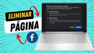 Como eliminar una página de facebook desde pc 2024 [upl. by Llesram995]