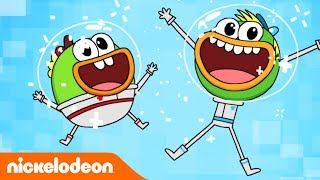 Breadwinners  Patos Del Espacio  Nickelodeon en Español [upl. by Nyrhtakyram272]