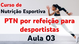 Nutrição Esportiva recomendação de Proteína e gasto energético na atividade física [upl. by Aihsemot]