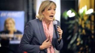 Marine Le Pen raciste et racialiste  Elle félicite Lemaitre meilleur sprinteur blanc Youtube [upl. by Emad772]