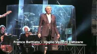 Voglio Vederti Danzare  Franco Battiato Live MM6210 [upl. by Isolda]