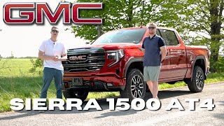 2023 GMC Sierra 1500 AT4  Full Review and WalkThrough [upl. by Ashby584]