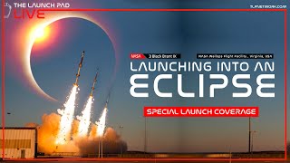 LIVE NASA 3 Rocket Eclipse Launch [upl. by Russom]