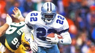 Emmitt Smith RB Dallas Cowboys Career Highlights  NFL [upl. by Ahl790]