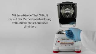 OHAUS MB120 SmartGuide DE [upl. by Assyle701]