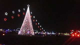 Indianapolis Christmas Nights of Lights at The Indiana State Fairgrounds [upl. by Layol]