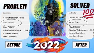 How To Enable Neural Filters In Photoshop 2022 [upl. by Kenzi]