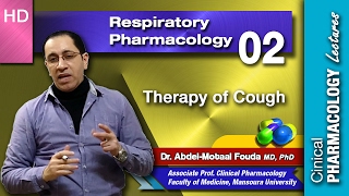 Respiratory Pharmacology Ar 02 Therapy of cough [upl. by Nabe741]