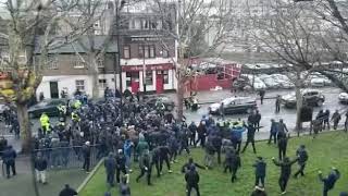 EVERTON TAKING IT TO MILLWALL PUB [upl. by Rivy164]