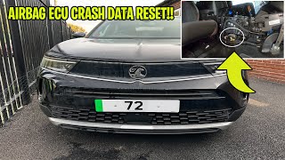 Vauxhall Mokka Crash Data Reset  Airbag ECU [upl. by Nivre948]