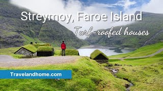 Streymoy Island  Part of the Beautiful Faroe Islands Explore the Turf Roofed Houses [upl. by Nathanil]