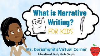 ✏️ What is Narrative Writing  Narrative Writing for Kids 1st amp 2nd Grade [upl. by Ramoj]