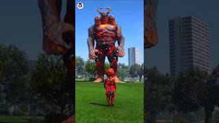 GTA5 LAVA TITAN PICKS UP SCHOOL AND HANGS IT ON TREE 😭gta5 shorts trending fypシ fypシ゚ [upl. by Uthrop]