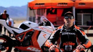 KTM 1190 RC8 R Test with Ty Howard [upl. by Aihtekal]