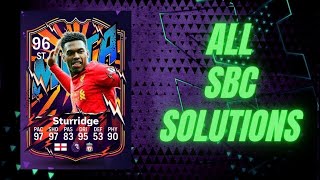 DANIEL STURRIDGE 96 ALL SBC SOLUTIONS  MADFUT 24 [upl. by Eitsud]