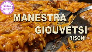 Manestra  Greek Beef Giouvetsi mit Risoni [upl. by Yntruoc]