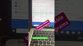 Windows Disable Startup Programs [upl. by Kampmeier]