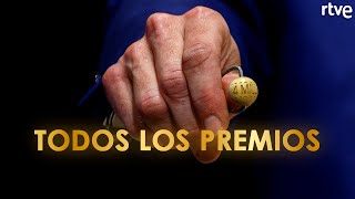 TODOS LOS PREMIOS  Lotería de Navidad 2022 [upl. by Bella]