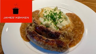 Bangers and mash  English style [upl. by Nuahc898]