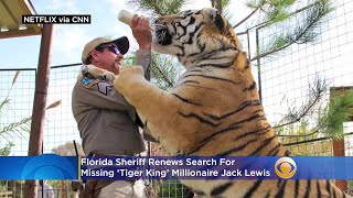 Florida Sheriff Renews Search For Missing Tiger King Millionaire Jack Lewis [upl. by Garland79]