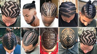 Best Braid Hairstyles For Men 2021  Popular Braids Styles For Men 2021  Cornrows For MenMan Braid [upl. by Missy]