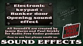 Electronic keypad door safe sound effect [upl. by Martino591]