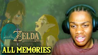 Reacting To ALL of Zeldas Memories  The Legend of Zelda Breath of the Wild [upl. by Etnuad]