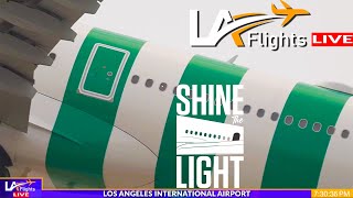 🔴LIVE LAX Airport  LAX LIVE  LAX Plane Spotting [upl. by Hattie46]