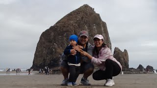 Cannon Beach  Haystack Oregon [upl. by Gnen206]