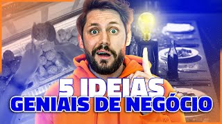 5 IDEIAS GENIAIS DE NEGÓCIOS PARA INSPIRAR VOCÊ A EMPREENDER EM 2024 BOAS IDEIAS DE NEGÓCIOS [upl. by Bristow]