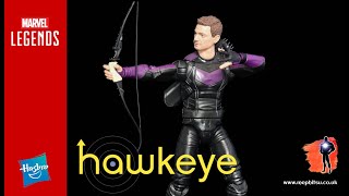 Marvel Legends Clint Barton Hawkeye Disney Plus Infinity Ultron BAF Wave 2022 [upl. by Eniahpets145]