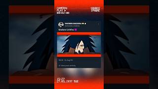 Madara Uchiha 😈 [upl. by Hctim3]